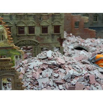 Juweela Debris  - Red grey - 75g - H0 / 1:87 (JW28149)