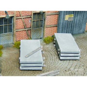 Juweela Concrete slabs cargo - 10x - 0 / 1:43,5 (JW24220)