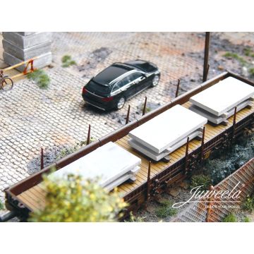 Juweela Concrete plates load - 10x - H0 / 1:87 (JW28299)