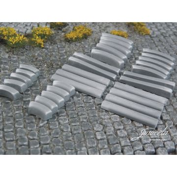 Juweela CURBS ADD ON - GREY -  - 1:32 / 1:35 (JW23435)