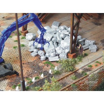 Juweela Vehicle scrap of alu - 75g - H0 / 1:87 (JW28207)