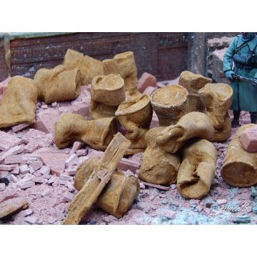 Juweela SCRAP OLD DRUMS RUSTY - RUSTY -  - 1:35 (JW23332)