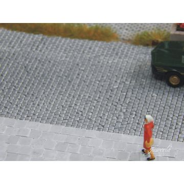 Juweela Walking plates 40x40 - Light grey - 870x - H0 / 1:87 (JW28267)
