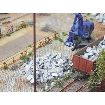 Juweela Industrial scrap of alu - 25g - H0 / 1:87 (JW28188)