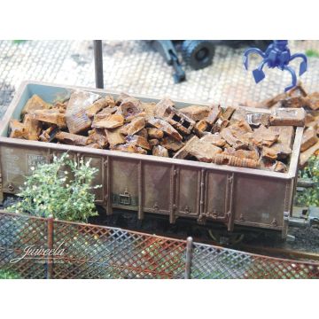Juweela Industrial scrap - Rusty - 25g - H0 / 1:87 (JW28186)