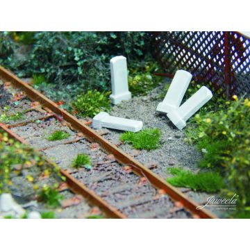 Juweela Mile stones - Blanco - 60x - H0 / 1:87 (JW28200)