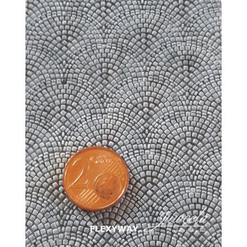 Juweela Cobblestone Roman style straight - 3 Segm. - H0 / 1:87 (JW28284)