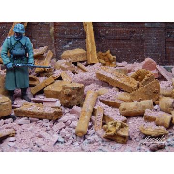 Juweela SCRAP METAL SCRAP INDUSTRY RUSTY - RUSTY -  - 1:35 (JW23314)