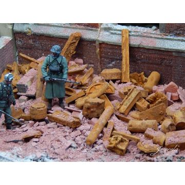 Juweela SCRAP METAL SCRAP INDUSTRY RUSTY - RUSTY -  - 1:35 (JW23336)