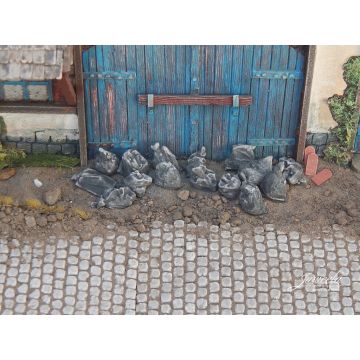 Juweela GARBAGE BAGS - BLACK -  - 1:32 / 1:35 (JW23393)