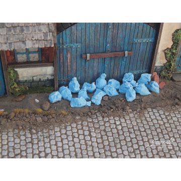 Juweela GARBAGE BAGS - BLUE -  - 1:32 / 1:35 (JW23395)