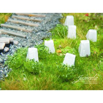 Juweela Concrete AT barricades - 30g - H0 / 1:87 (JW28313)