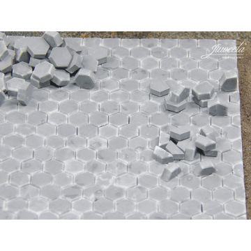 Juweela PAVERS HEXA ADD ON  - DARK GREY -  - 1 / 1:32 (JW23357)