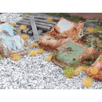 Juweela Scrap cars - Rusty - 2x - 0 / 1:43,5 (JW24168)
