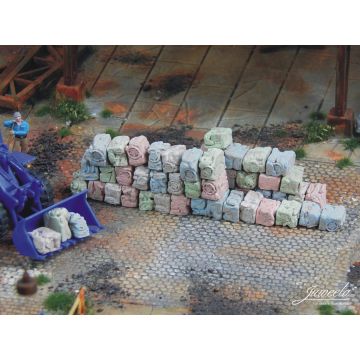 Juweela Scrap cars pressed - Colored - 30g - H0 / 1:87 (JW28218)
