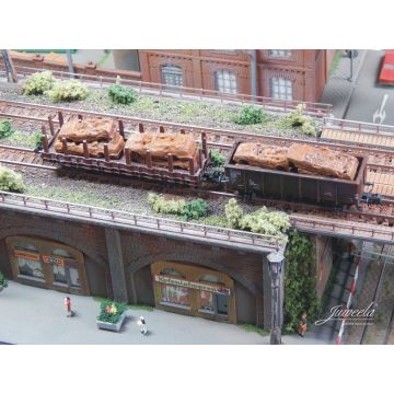 Juweela scrap cars - rusty - 18 Stk. - N / 1:160 (JW21603)