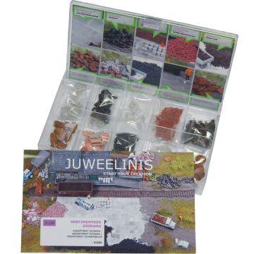 Juweela Juweelinis assortment box "diorama" 10 diff. Items - TT / 1:120 (JW21263)