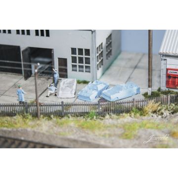 Juweela scrap Trabant cars - 18x - TT / 1:120 (JW21219)