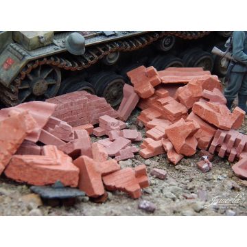Juweela DEBRIS  - BRICK-RED -  - 1:35 (JW23315)