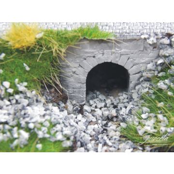 Juweela Water passage small - Grey - 4x - H0 / 1:87 (JW28285)