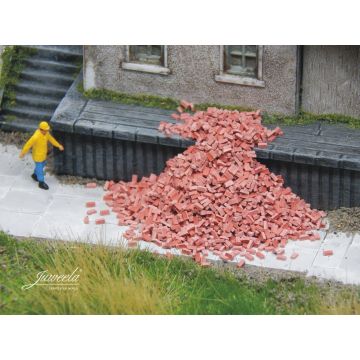 Juweela bricks (NF) - light brick-red - 3000x - TT / N (JW21247)