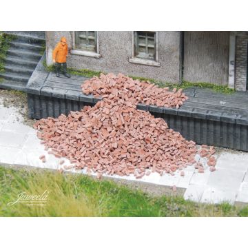 Juweela bricks (NF) - medium brick-red - 3000x - TT / N (JW21249)