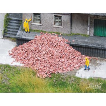 Juweela bricks (NF) - brick-red mix - 3000x - TT / N (JW21253)