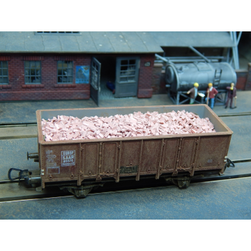 Juweela Bricks (NF) - Light brick-red - ca. 3.000x - H0 / 1:87 (JW28016)