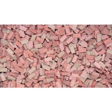 Juweela Bricks (NF) - Bbrick-red mix - ca. 3.000x - H0 / 1:87 (JW28031)