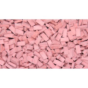 Juweela Bricks (NF) - ligt brick red - 0.72 x 0.36 x 0.18 cm - 1:32 / 1:35 (JW23019)