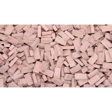 Juweela Bricks (NF) - middle brick red - 0.72 x 0.36 x 0.18 cm - 1:32 / 1:35 (JW23024)