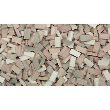 Juweela Bricks (NF) - terracotta mix - 0.72 x 0.36 x 0.18 cm - 1:32 / 1:35 (JW23074)