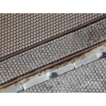 Juweela TRACK GAP COBBLESTONE OLD CITY - L ca. 32cm - TT / 1:120 (JW21308)