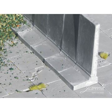 Juweela concrete supports with L-/T- - Grey -  - 1 / 1:32 (jw23479)