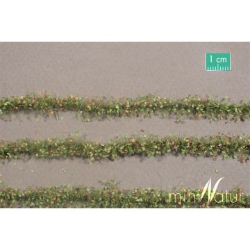 Mininatur Agricultural strips with leaves - Early fall - ca. 420cm - H0 / TT (766-23)