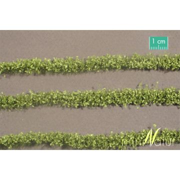 Mininatur Agricultural strips with leaves - Spring - ca. 42cm - H0 / TT (766-21S)