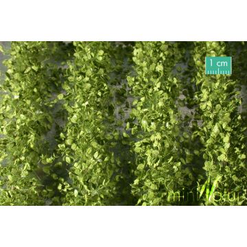 Mininatur Agricultural strips with leaves - Spring - ca. 42cm - 1:45+ (766-31S)