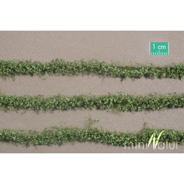 Mininatur Agricultural strips with leaves - Summer - ca. 42cm - H0 / TT (766-22S)