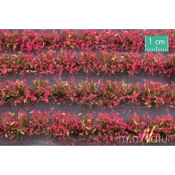 Mininatur Flower field strips - Magenta - ca. 42cm - H0 / TT (767-26S)