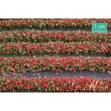 Mininatur Blossem strips - Red - ca. 67cm - H0 / TT (731-23S)