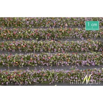 Mininatur Blossem strips - Purple - ca. 67cm - H0 / TT (731-24S)