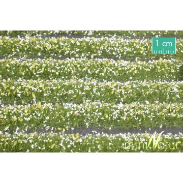 Mininatur Blossem strips - White - ca. 67cm - H0 / TT (731-21S)