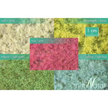 Mininatur Groundcover, white - Spring - ca. 15x8cm - H0 / TT (791-20S)