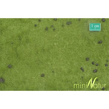 Mininatur Cattle pasture with mole hills - Spring - ca. 50x31,5cm - H0 / TT (714-21H)