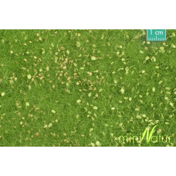 Mininatur Pasture with weeds - Spring - ca. 31,5x25cm - 1:45+ (721-31S)