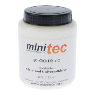 Minitec Highly flexible Track and Universal adhesive - 120 gr container (59-0012-00)