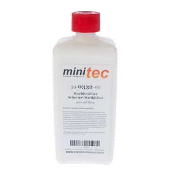 Minitec Highly flexible Ballast adhesive matt - 500 gr bottle (59-0332-00)