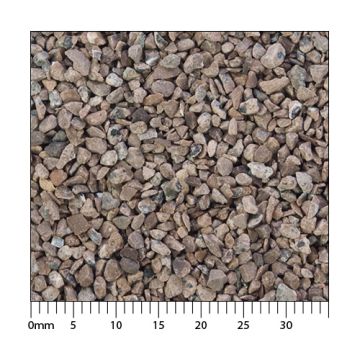 Minitec Standard-Ballast - Rostbraun 0 (1:45) - Increased grain size according to AGN* - 500 ml (51-1331-05)