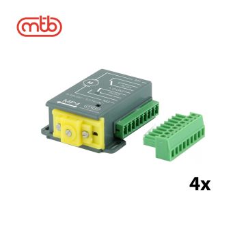 MTB Model MP4 - Advanced motor switch with two relays - 52x55 mm (MP4-4)