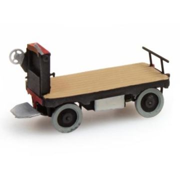 Artitec Luggage trolley black - N / 1:160 (AR316.13-BK)